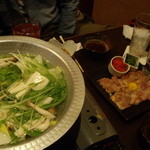 地鶏の水炊き鍋