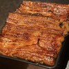 うなぎ 成田新川 - うな重（松）！ナナメから