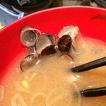 ひろや - 201503  ひろや  ★本日のおすすめ定食（780円）★蜆の味噌汁