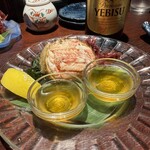 越後一会 十郎 - 佐渡の毛ガニ