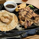 ビッグボーイ - 料理写真:グリルチキン&ホタテグリル