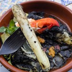 Del Mar COMEDOR Y TERRAZA - オマール海老と生ウニのカネロニ・ネグロ