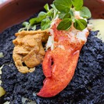 Del Mar COMEDOR Y TERRAZA - オマール海老と生ウニのカネロニ・ネグロ