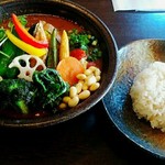 Soup　Curry　SAMURAI. - チキンと20品目の野菜♡ご飯は通常サイズ！