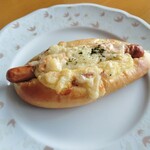 こりっくベーカリー - 「めんたいカルボナーラドッグ」200円