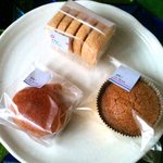 焼き菓子 ルルー - お米のサブレ、塩ガレット、フィナンシェ