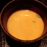 玉笑 - 蕎麦湯を足すとこんな感じ