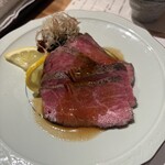 個室会席 北大路 - ローストビーフ
