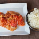 焼肉一番 団楽 - メインとご飯