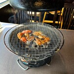 焼肉一番 団楽 - かまど全体図