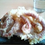 手打ち讃岐うどん　雲海 - いかげそ単品300円