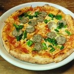 窯右衛門 - 菜の花と生ソーセージ