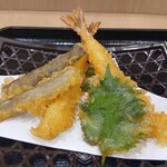 あじまし亭 - 天ざるそば＠￥1,080円