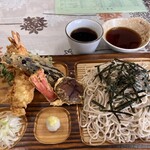 味勢 - 料理写真:天ざる
今は、1,100円