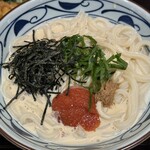 丸亀製麺 - 明太クリームうどん