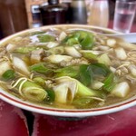 珍達そば - 熱々スープに注意