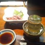 居酒屋みつまる - 新もの ホタルイカ＆志太泉