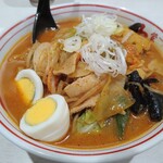 蒙古タンメン中本 - 料理写真:五目味噌タンメン 1,140円 ライス 200円
