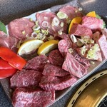 河伯菜館 - 特上アベック盛