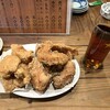 鳥善 - ザンギ　　　　　　　　　ウーロン茶