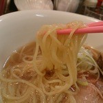 貝ガラ屋 - 細ストレート麺