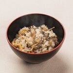 奥出雲そば処一福 - 舞茸ごはん