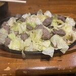 スタミナ鉄板 博多アイアンマン - スタミナ鉄板ランチ普通盛り
