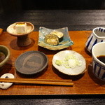 手挽きそば 一心 - あなご天ざる　