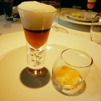 レフェルヴェソンス - 南瓜、アオリイカ、ハッサクを２口で