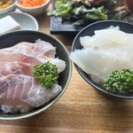 サカナとニク オモカジキッチン - イサキとキジハタ