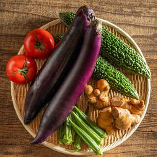 【産地直結の食材】旬メニューでお楽しみいただけます