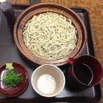 竹やぶ - せいろそば。きれいな盛り付けです