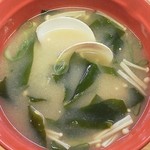 スシロー - 蛤の味噌汁