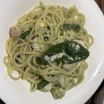 イタリアン＆ワイン バル ビアージョ 新宿 - 小柱とインゲンのジェノベーゼ