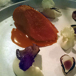 ビストロ ロジウラ - 「北海道産合鴨のロースト」 ２,３７６円（二人分に取り分け後）