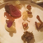 ビストロ ロジウラ - 「北海道産合鴨のロースト」 ２,３７６円（二人分に取り分け後）