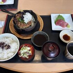 つくし - 料理写真:ハンバーグ御膳