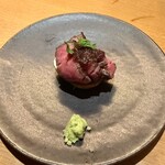 みぜん - ・静岡和牛のタタキ 本山葵で
