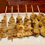 やきとり 大吉 - 料理写真:み、つくね、かわしお
