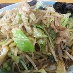 大勝軒 - 野菜炒めのアップ