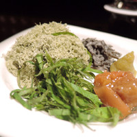 焼肉専科 肉の切り方 日本橋本店 - 日本橋和風冷麺（薬味）