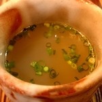 とりかわ 粋恭 - とりかわ粋恭 〆の鶏スープ fromグリーンロール