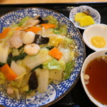 中華料理 檸檬 - （2026/5月）五目あんかけ焼きそば