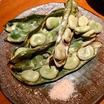 どまん中 - 焼きそら豆