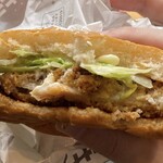 マクドナルド - 期間限定・名古屋名物手羽先風黑胡椒ジューシーチキンパーガー