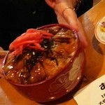 いちじゅう - 豚丼 味噌汁つき