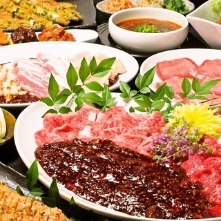 Banquet course now available!! Gen course available from 6,500 yen for 4 people