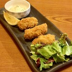 四季彩 - 牡蠣フライ3個