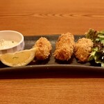 四季彩 - 牡蠣フライ3個