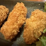 四季彩 - 牡蠣フライアップ
